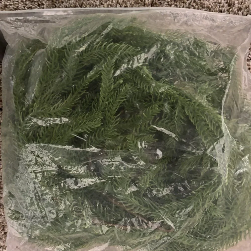 Artificial Norfolk Pine Garland (5.9Ft) NEW